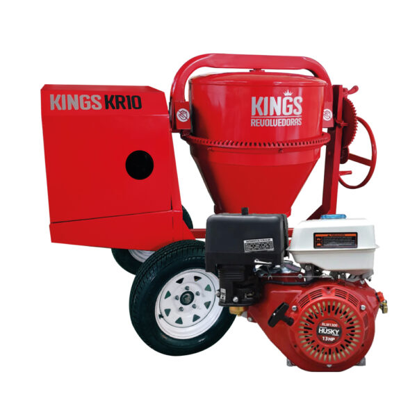 Revolvedora Kings 1saco + Motor Husky 6.5 hp