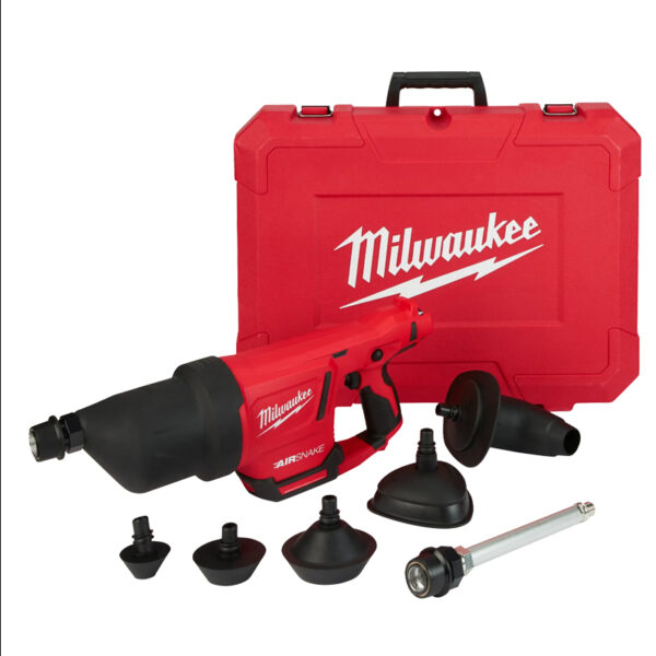 Kit Pistola Neumatica Para Desagues Milwaukee M12 2572-20