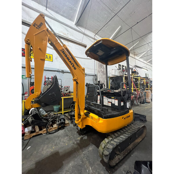 Miniexcavadora hidráulica KOMATSU PC18MR-2 1,8 T, USADO