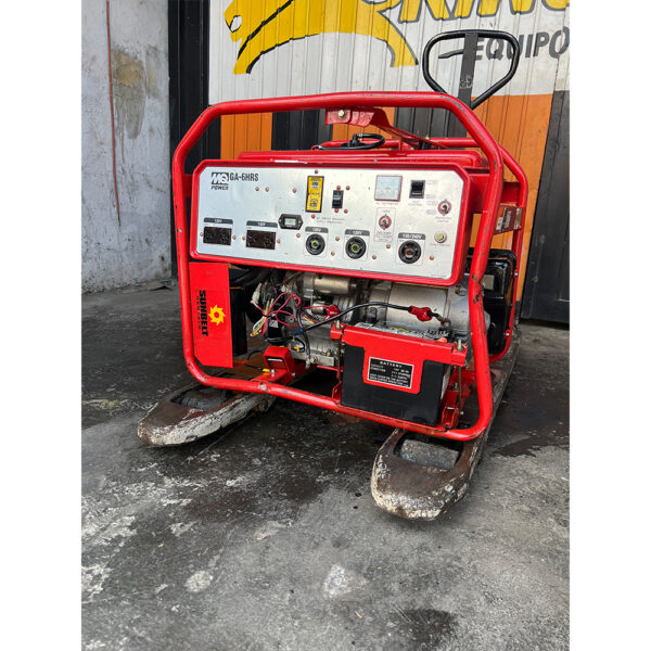 Generador de arranque eléctrico, 6 kW, 120/240 V Multiquip GA6HRS